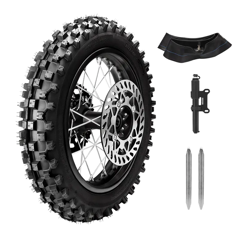 Parker Pro Dirt Bike Rear Tire Assembly