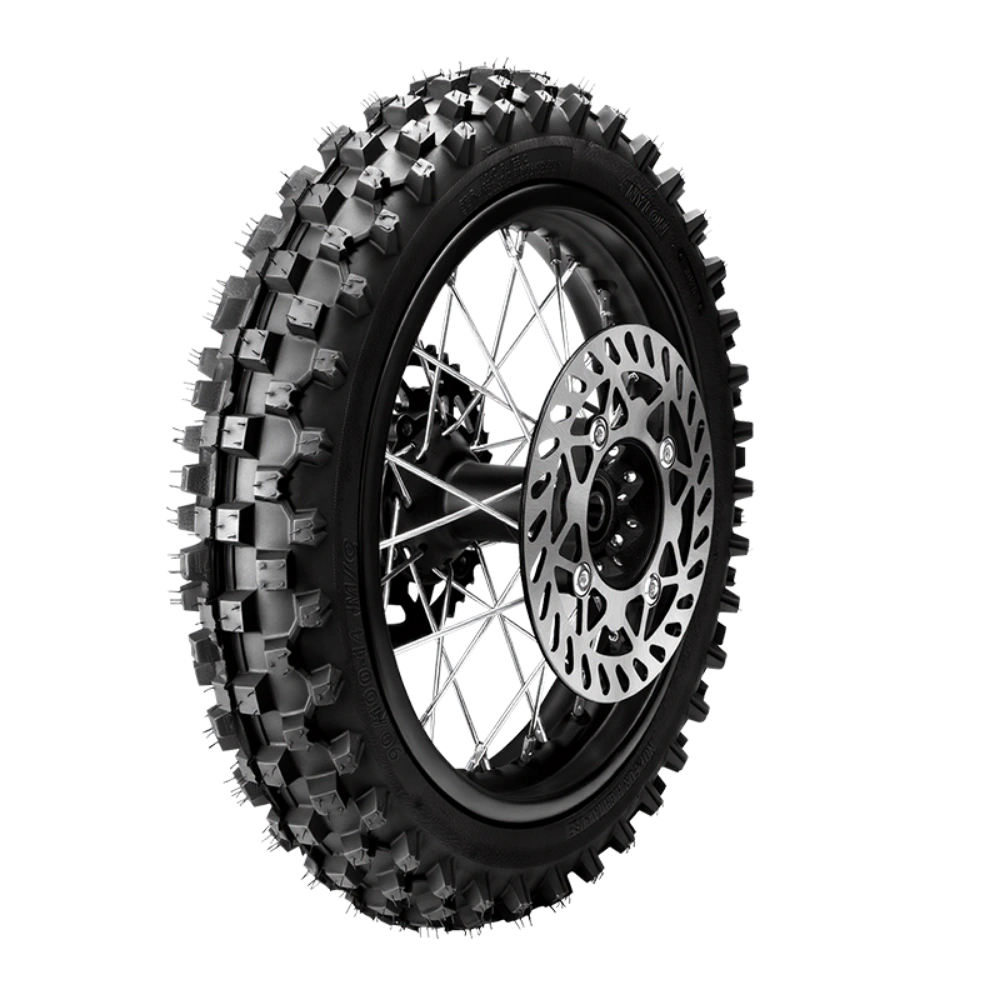 Parker Pro Dirt Bike Rear Tire Assembly-3