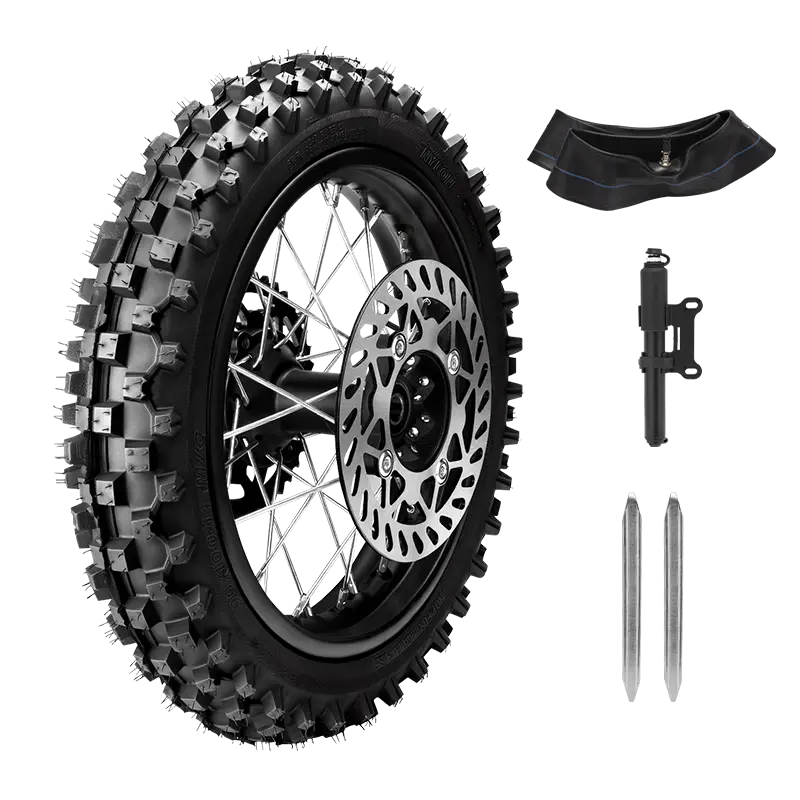 Parker Pro Dirt Bike Rear Tire Assembly-4